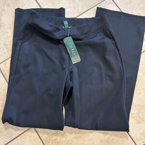 NWT Lauren Ralph Lauren Black Women's slacks Trousers Stretchy